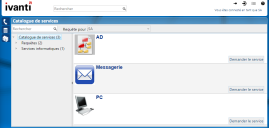 Catalogue de services